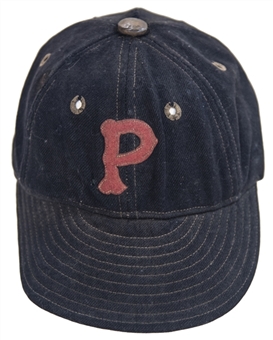 Circa 1931-1933 Paul Waner Game Used Pittsburgh Pirates Cap (MEARS)